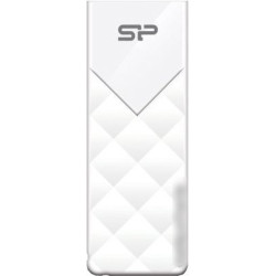 Флеш Диск Silicon Power 64Gb Ultima U03 SP064GBUF2U03V1W USB2.0 белый