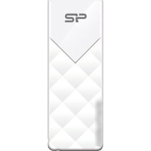Флеш Диск Silicon Power 64Gb Ultima U03 SP064GBUF2U03V1W USB2.0 белый