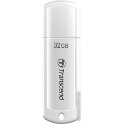 Флеш Диск Transcend 32Gb Jetflash 370 TS32GJF370 USB2.0 белый