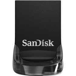 Флеш Диск Sandisk 64Gb ULTRA FIT SDCZ430-064G-G46 USB3.1 черный