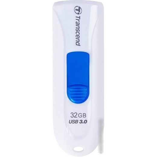 Флеш Диск Transcend 32Gb Jetflash 790 TS32GJF790W USB3.0 белый