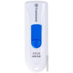 Флеш Диск Transcend 64Gb Jetflash 790 TS64GJF790W USB3.0 белый