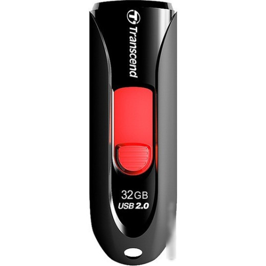 Флеш Диск Transcend 32Gb Jetflash 590 TS32GJF590K USB2.0 черный