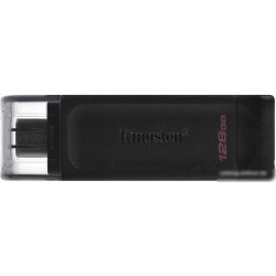 Флеш Диск Kingston 128Gb DataTraveler 70 DT70/128GB USB3.0 черный