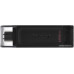 Флеш Диск Kingston 128Gb DataTraveler 70 DT70/128GB USB3.0 черный