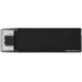 Флеш Диск Kingston 128Gb DataTraveler 70 DT70/128GB USB3.0 черный