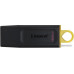 Флеш Диск Kingston 128Gb DataTraveler Exodia DTX/128GB USB3.1 черный/желтый