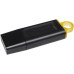 Флеш Диск Kingston 128Gb DataTraveler Exodia DTX/128GB USB3.1 черный/желтый