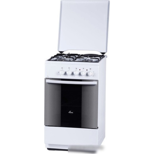 Плита Комбинированная Flama RK 23-101 W белый