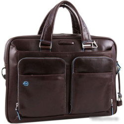 Сумка Piquadro Blue Square CA2849B2/MO коричневый натур.кожа/нейлон