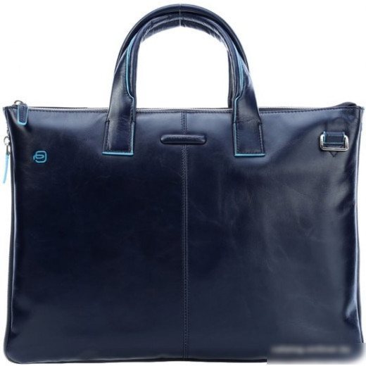Сумка для ноутбука Piquadro Blue Square CA4021B2/BLU2 синий натур.кожа