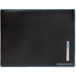 Кошелек мужской Piquadro Blue Square PU257B2R/N черный натур.кожа