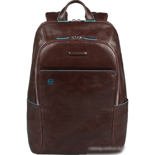 Рюкзак унисекс Piquadro Blue Square CA3214B2/MO коричневый натур.кожа