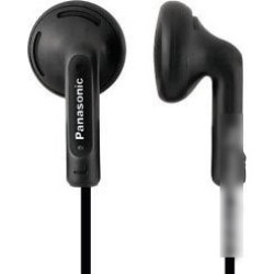 Наушники PANASONIC RP-HV094GU-K, вкладыши, черный, проводные