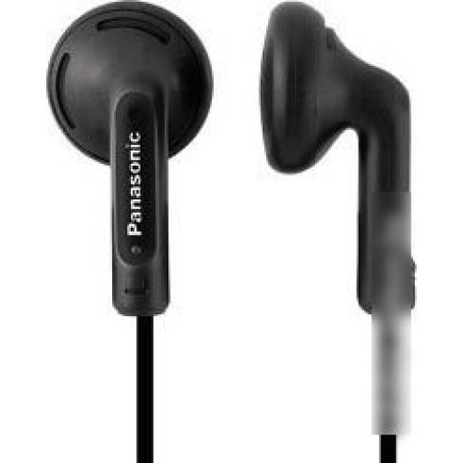 Наушники PANASONIC RP-HV094GU-K, вкладыши, черный, проводные