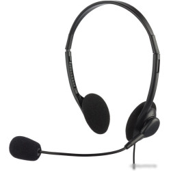 Наушники с микрофоном OKLICK HS-M143VB, накладные, черный