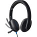 Наушники с микрофоном LOGITECH USB Headset H540, 981-000480, накладные, черный