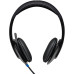 Наушники с микрофоном LOGITECH USB Headset H540, 981-000480, накладные, черный