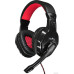 Наушники с микрофоном Oklick HS-L320G черный (2.2м) мониторы (оголовье)