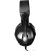 Наушники с микрофоном Oklick HS-L320G черный (2.2м) мониторы (оголовье)