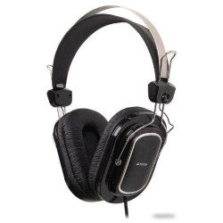 Наушники с микрофоном A4 HS-50 черный 2.5м мониторы оголовье