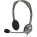Наушники с микрофоном Logitech H111 серый 1.8м накладные оголовье (981-000593)