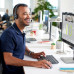 Наушники с микрофоном Logitech H111 серый 1.8м накладные оголовье (981-000593)