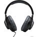 Наушники с микрофоном JBL Quantum 100 черный 1.2м мониторные оголовье (JBLQUANTUM100BLK)