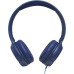 Гарнитура накладные JBL T500 1.187м синий проводные оголовье (JBLT500BLU)