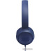 Гарнитура накладные JBL T500 1.187м синий проводные оголовье (JBLT500BLU)