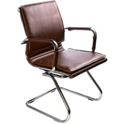 Кресло Бюрократ CH-993-Low-V/Brown низкая спинка коричневый искусственная кожа