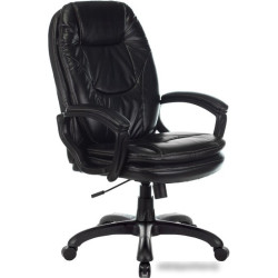 Кресло руководителя Бюрократ CH-868N черный Leather Venge Black искусственная кожа крестовина пластик
