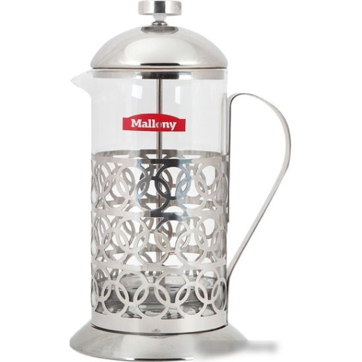Заварочный чайник MALLONY T046-1000ML  &amp;quot;Olimpia&amp;quot; (сталь) (950093)