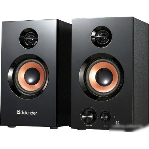 Колонки 2.0 Defender Aurora S20 Black/Orange <65419>