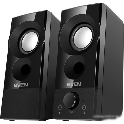 Колонки Sven 357, чёрный (6 Вт, питание USB)