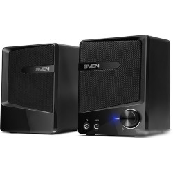 Акустическая система 2.0 SVEN 248 / 6 Watt / 5V USB / Black