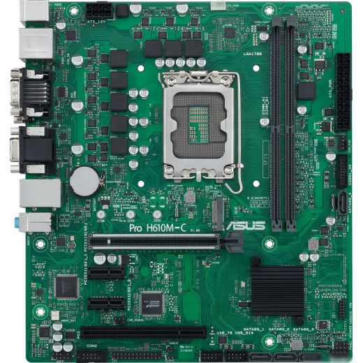 Материнская плата ASUS Pro H610M-C-CSM