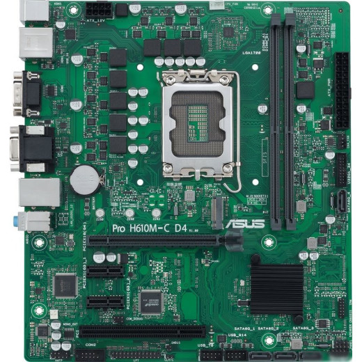 Материнская плата ASUS Pro H610M-C D4-CSM