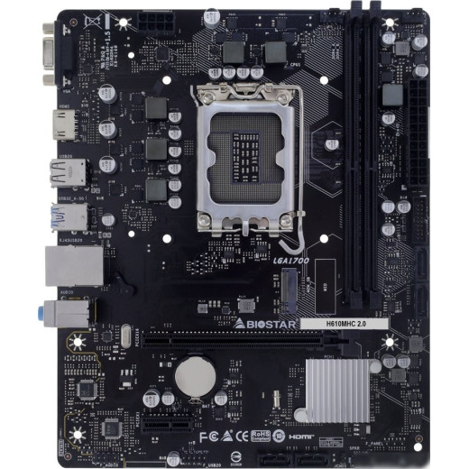 Материнская плата BIOSTAR H610MHC 2.0 Ver. 6.0