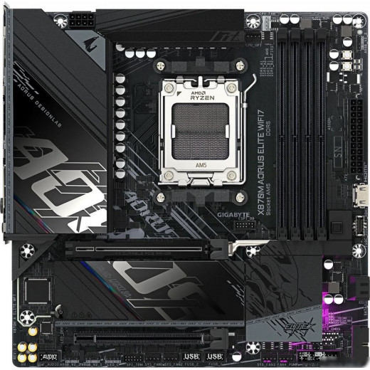 Материнская плата Gigabyte X870M Aorus Elite WiFi7