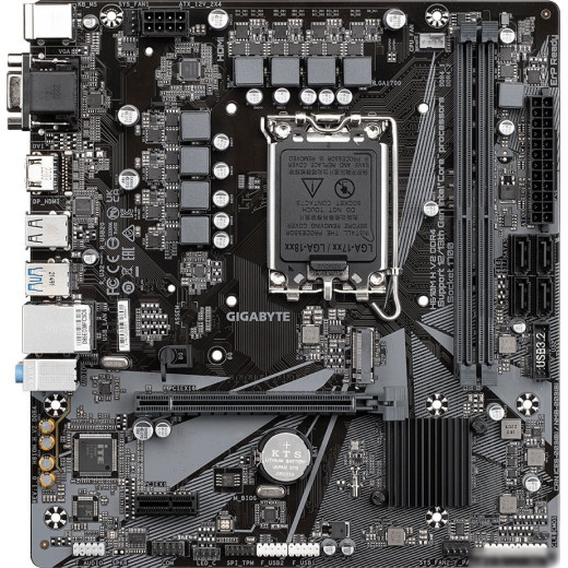 Материнская плата Gigabyte H610M H V2 DDR4 (rev. 1.0)