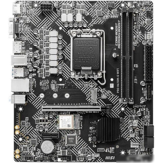 Материнская плата MSI Pro H610M-G WiFi