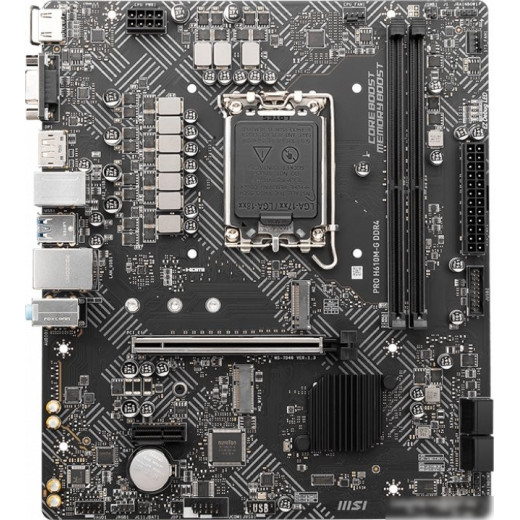 Материнская плата MSI PRO H610M-G DDR4