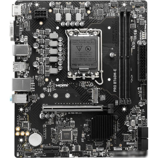 Материнская плата MSI Pro B760M-E