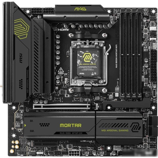 Материнская плата MSI MAG B850M Mortar WiFi