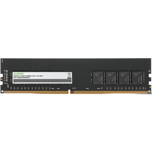 Оперативная память Digma 32ГБ DDR4 3200 МГц DGMAD43200032D