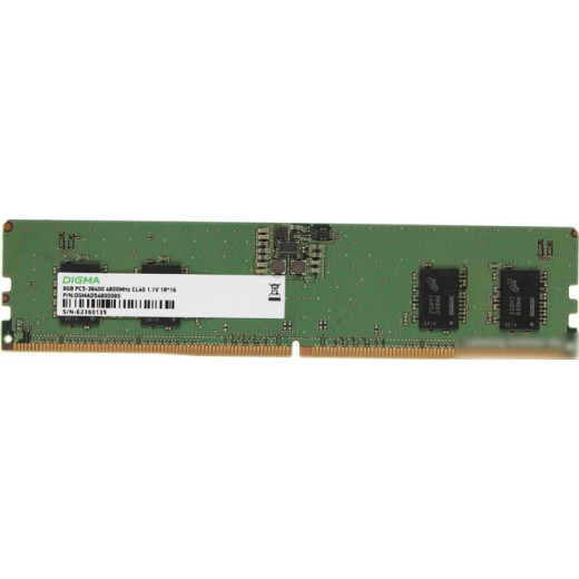 Оперативная память Digma 8ГБ DDR5 4800 МГц DGMAD5480008S
