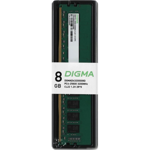 Оперативная память Digma 8ГБ DDR4 3200 МГц DGMAD43200008D