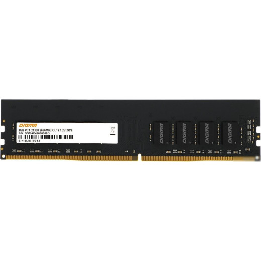 Оперативная память Digma 8ГБ DDR4 2666 МГц DGMAD42666008D