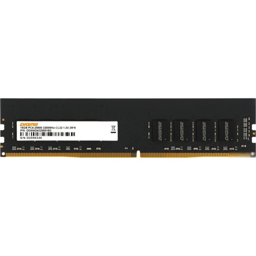 Оперативная память Digma 16ГБ DDR4 3200 МГц DGMAD43200016D
